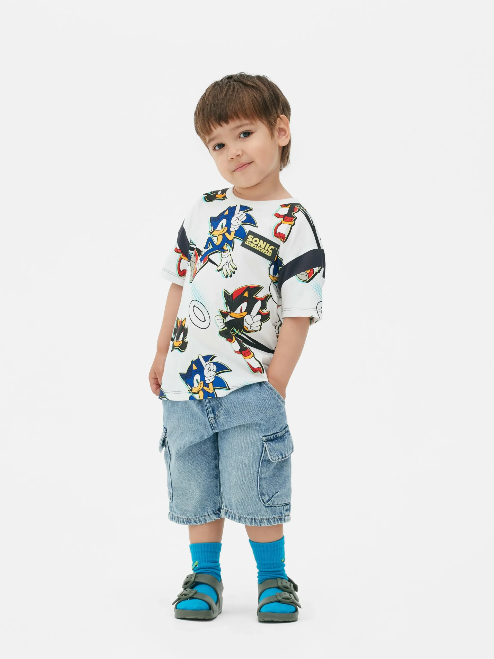 T-shirt Sonic Le Hérisson Et Shadow