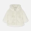 Veste à Capuche En Fausse Fourrure