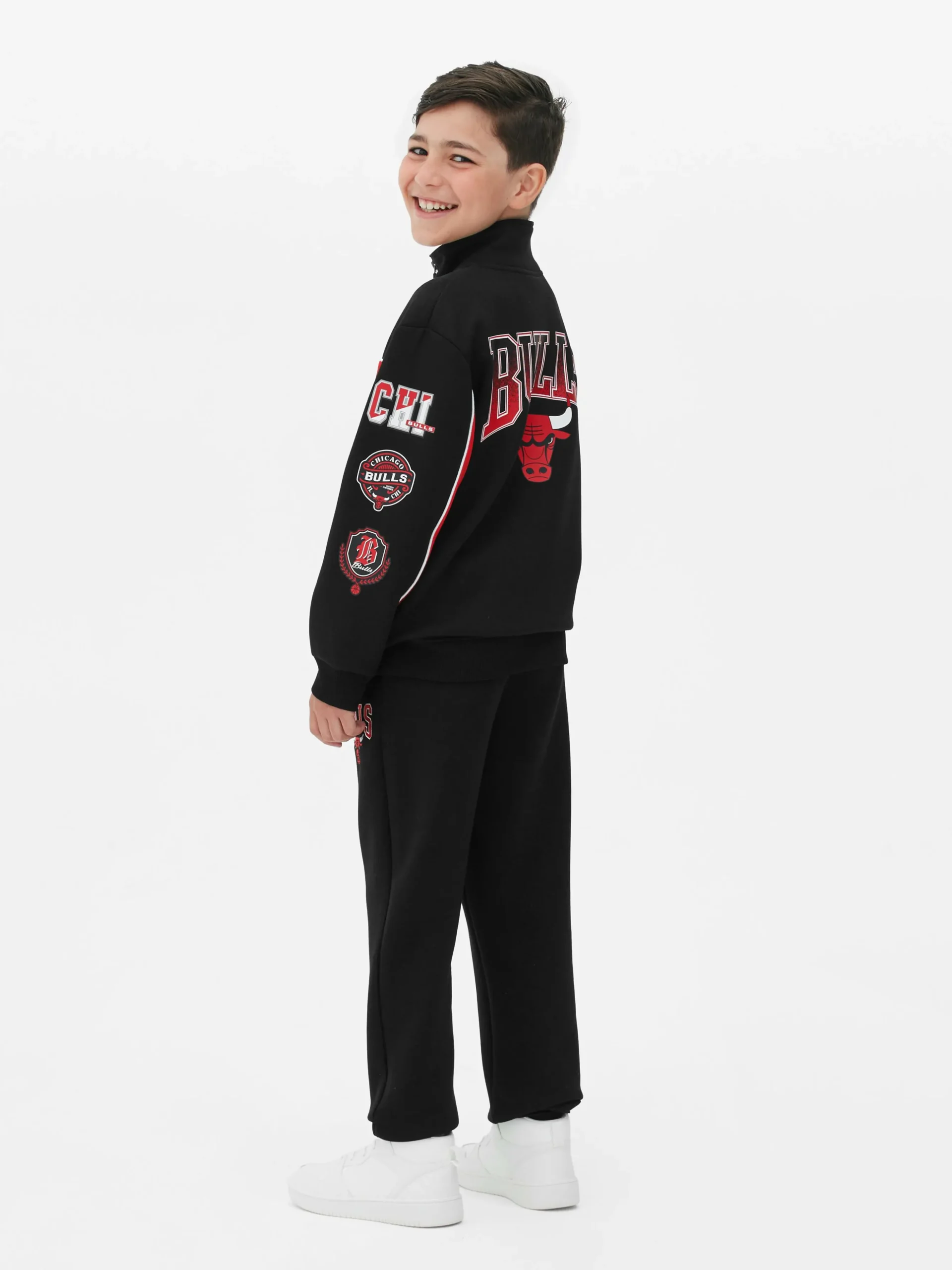 Veste à Col Cheminée NBA Chicago Bulls