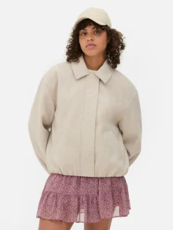 Veste à Ourlet Boule
