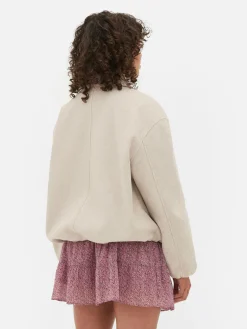 Veste à Ourlet Boule