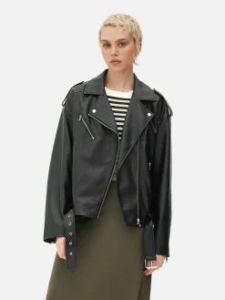 Veste De Motard Texturée