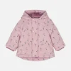 Veste Florale à Capuche