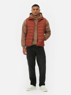 Veste Rembourrée Et Zippée Sans Manches