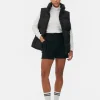 Veste Sans Manche Matelassée à Col Cheminée